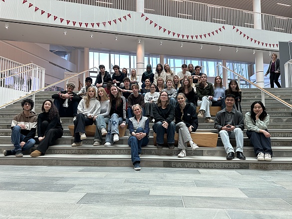 Hier sehen Sie ein Foto des Erasmus+ Austausches in Schweden.